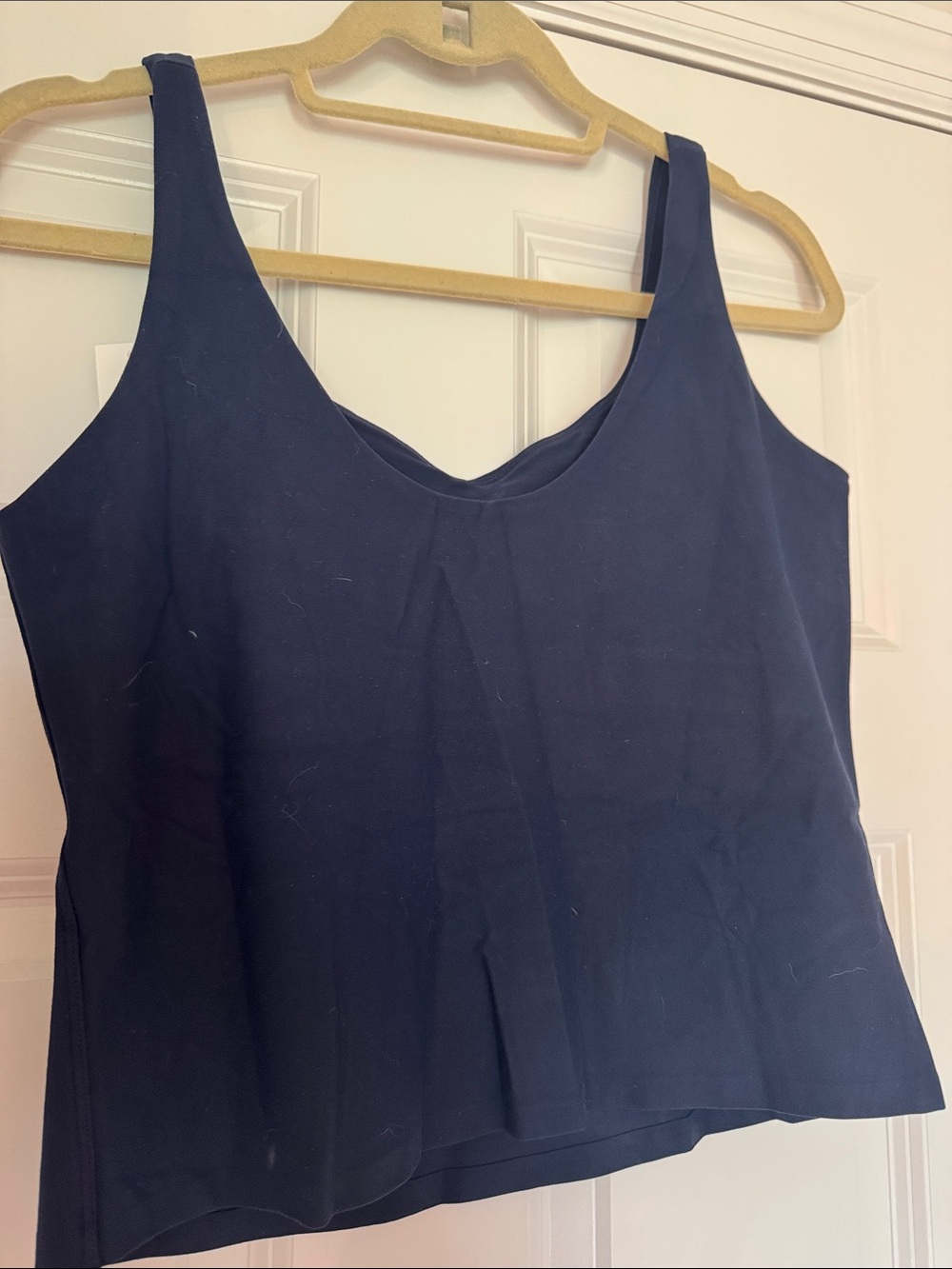 SPANX Navy V-Neck Tank Top for Women - Picture 3 of 5
